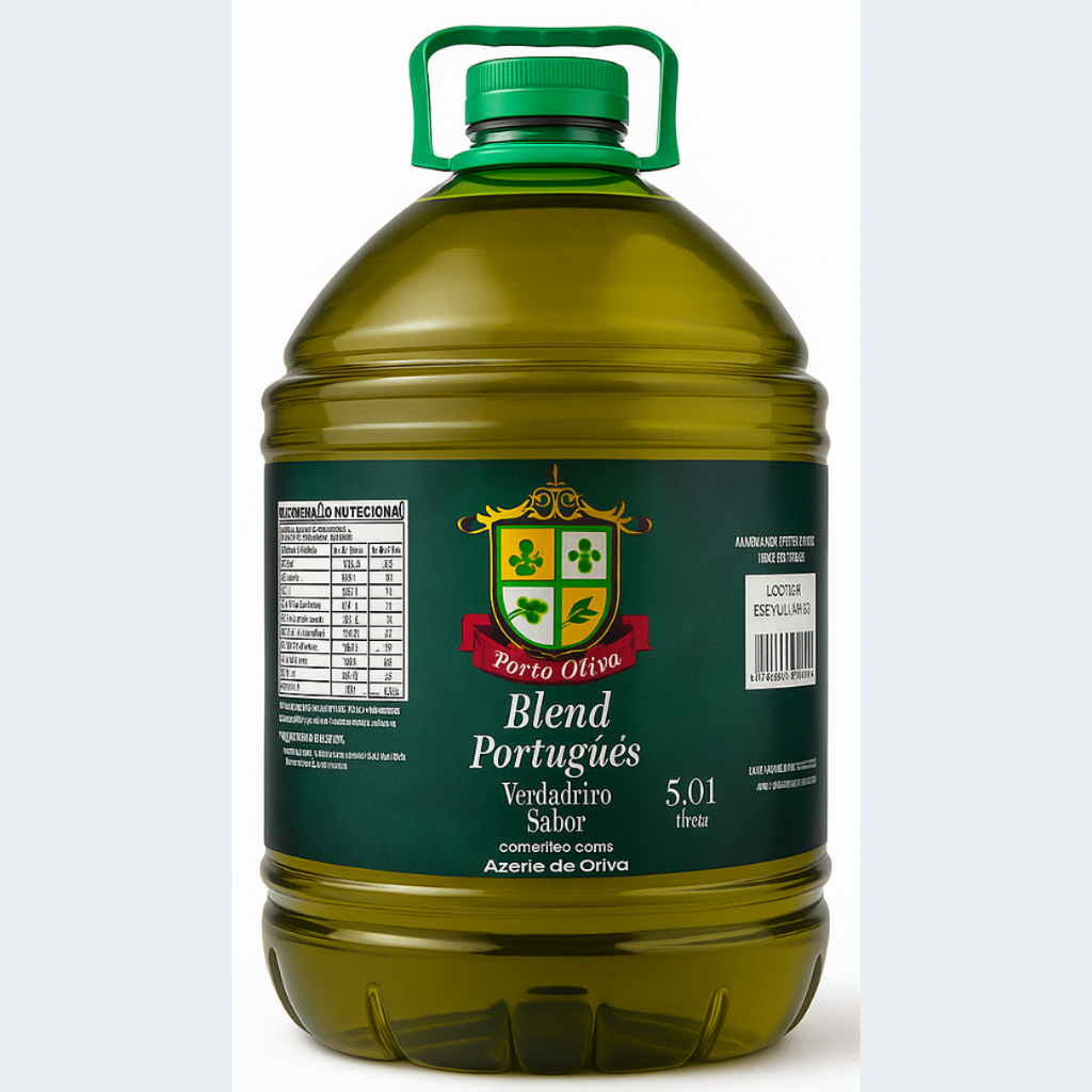 Azeite Português 5 Litros Blend com 50% de Azeite de Oliva Puro ...