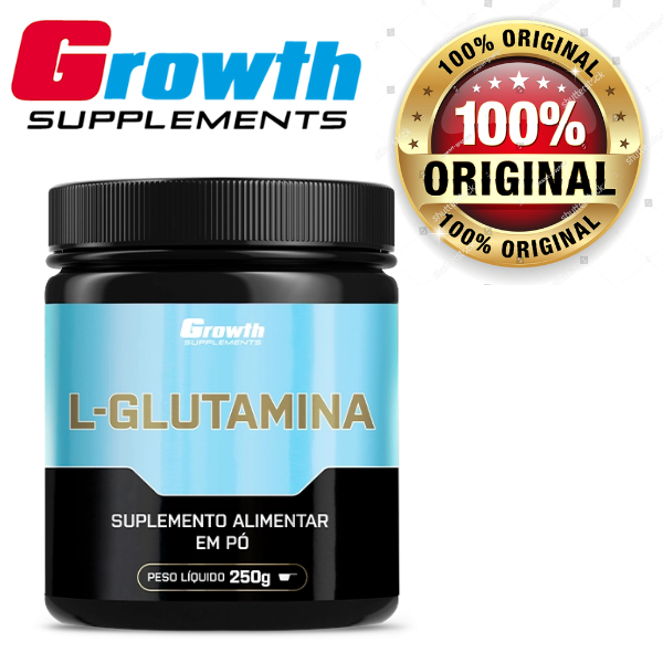 L-Glutamina (250g) - Growth Supplements (Fortalece o sistema ...