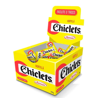 Chiclets Hortelã 100s