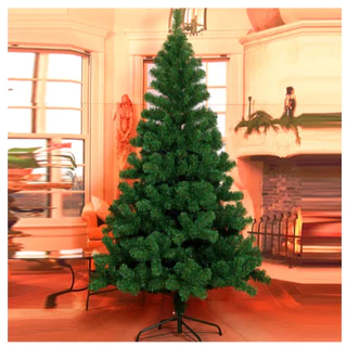 Árvore de Natal Estilo Pinheiro Canadense Medidas 1,20cm 1,50cm Cor VERDE