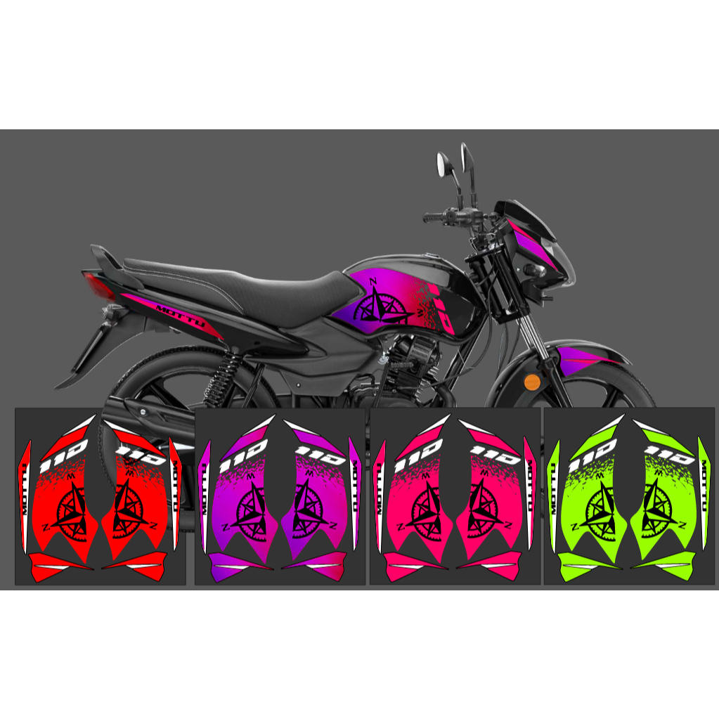 Adesivo moto modelo mottu personalizado e laminado com brinde | Shopee ...