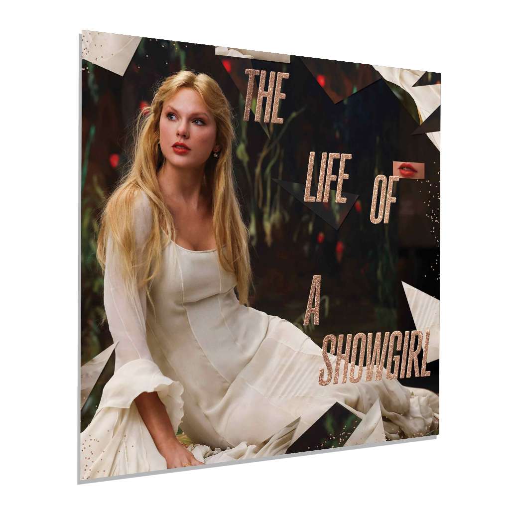 Placas Decorativas Taylor Swift THE LIFE OF A SHOWGIRL | Shopee Brasil