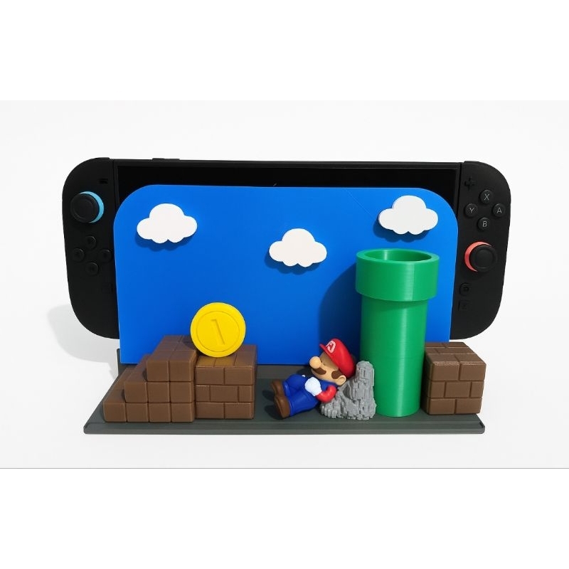 Super Mario: Capa Suporte para Dock Nintendo Switch 1 e Switch 2 ...