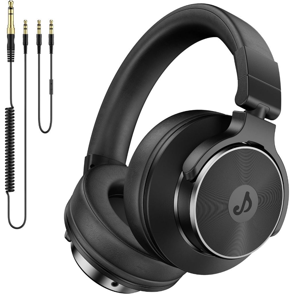 Fone Dj Profissional Fio Headset Dobrável Ouvido Headset Gamer Dj Dobrável 50mm Duplo Conector