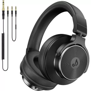 Fone Dj Profissional Fio Headset Dobrável Ouvido Headset Gamer Dj Dobrável 50mm Duplo Conector