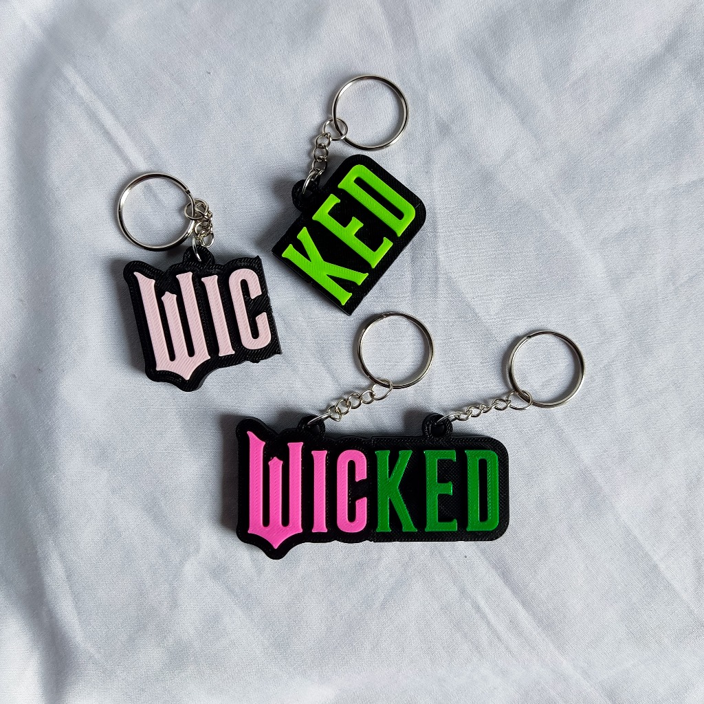 Chaveiro Wicked - Glinda - Elphaba - Ariana Grande - *LEIA A