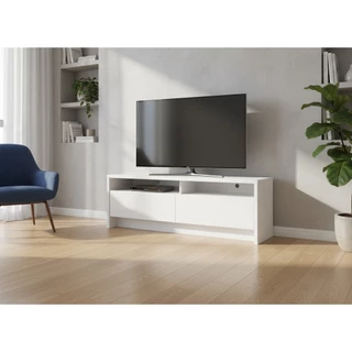 Rack para TV Estante ELOS 135cm com Gavetas Nichos PREMIUM