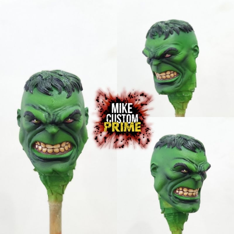 3 head custom hulk marvel legends