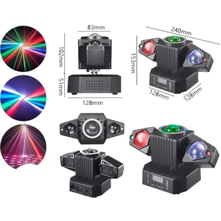 Moving Head Linha Completa Canhão de Luz 127v – Iluminação Mini ao Profissional P/ Festas - Bingo