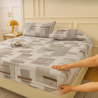 Jogo de Lençol 03 Peças 400 Fios Cama Casal Queen King Micropercal Toque Macio Luxo Premium em Oferta na Shopee