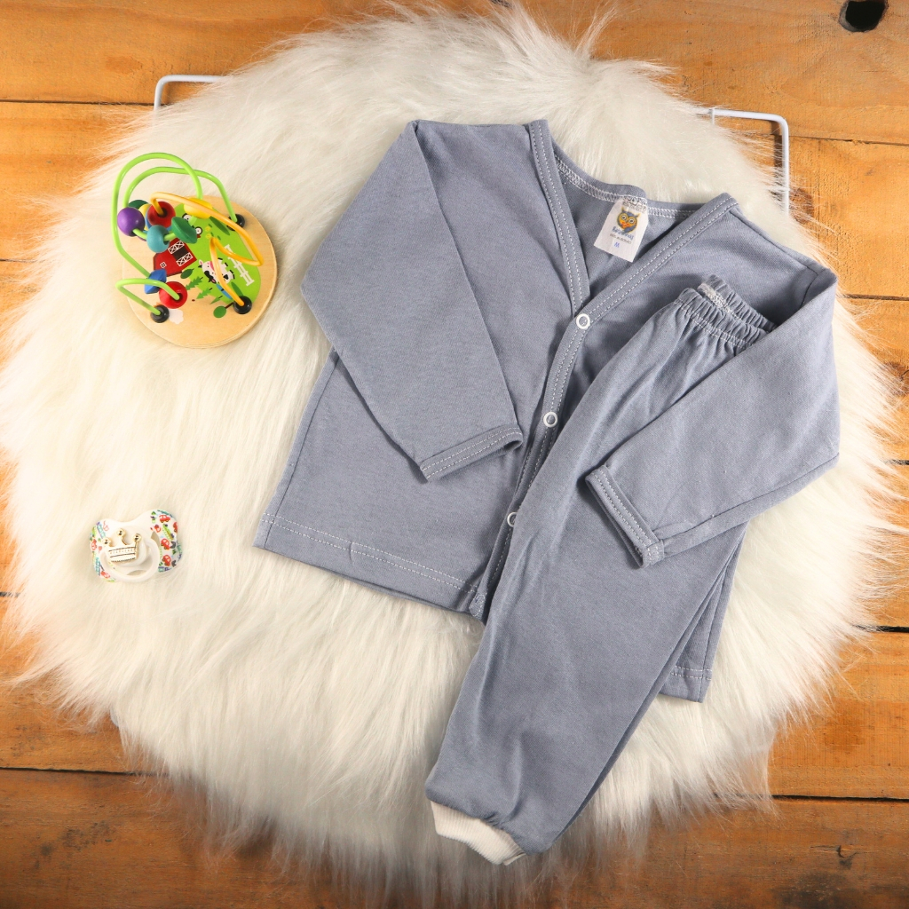 Kit C/2 Pijama Outono Conjunto Bebe Criança Manga Longa em Oferta na Shopee