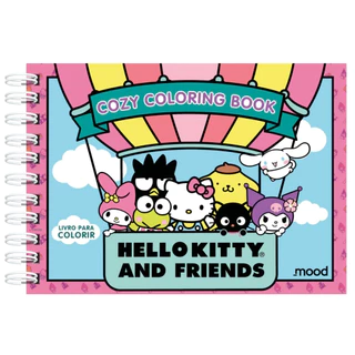 bobbie goods Livro De Colorir Hello Kitty Capa dura 48 Páginas presente para crianças em Oferta na Shopee