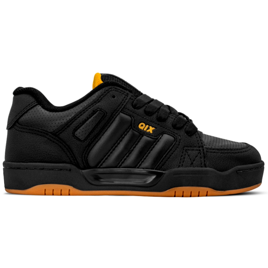 Tênis Qix Skate Square Preto Preto