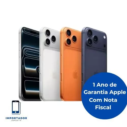 iPhone 17 Pro prateado com tela OLED