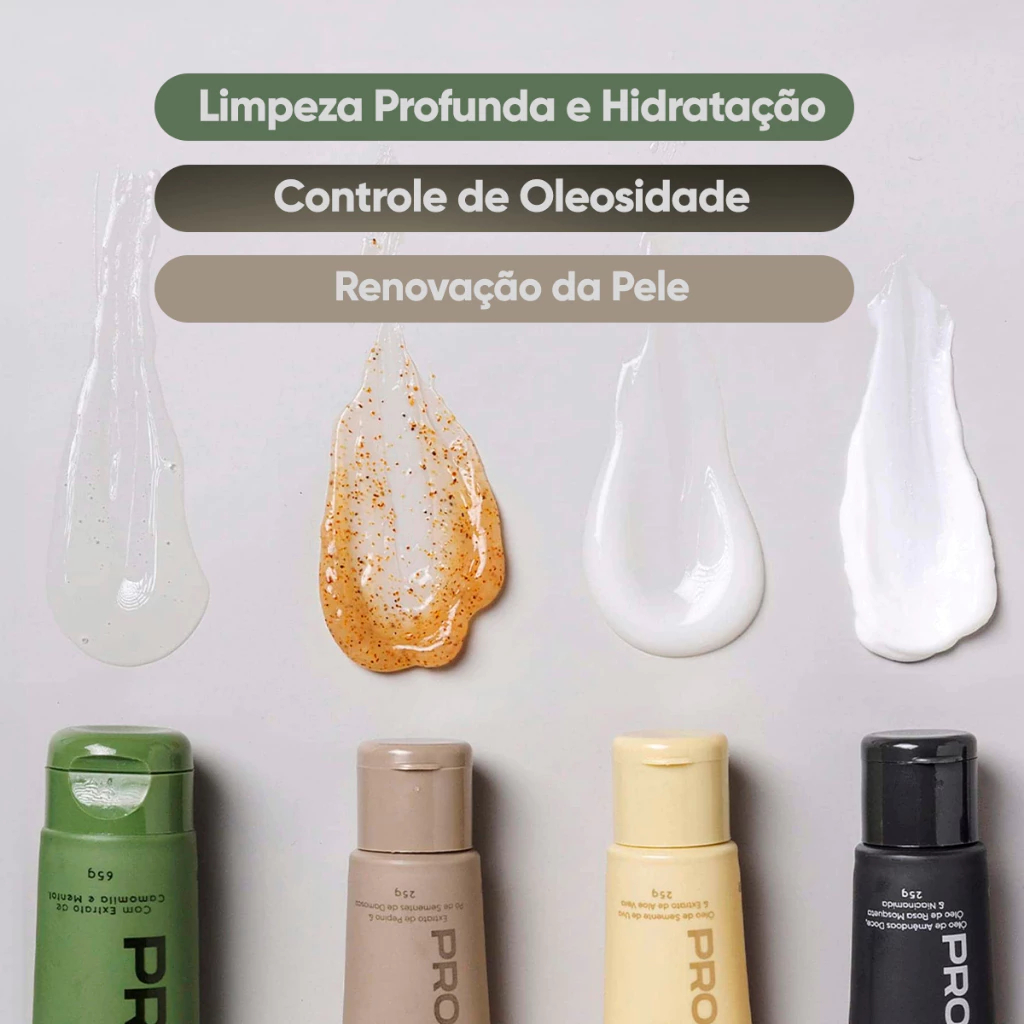 Kit Cuidado Facial - Proper Jack - Kit Skincare Masculino