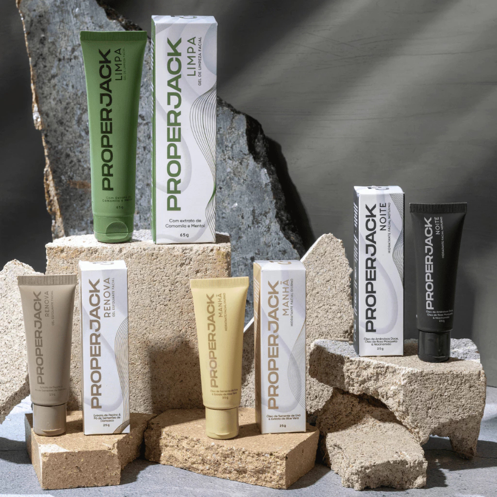 ボディ・フェイスケア JACK Kit Cuidado Facial - Proper Jack - Kit Skincare Masculino