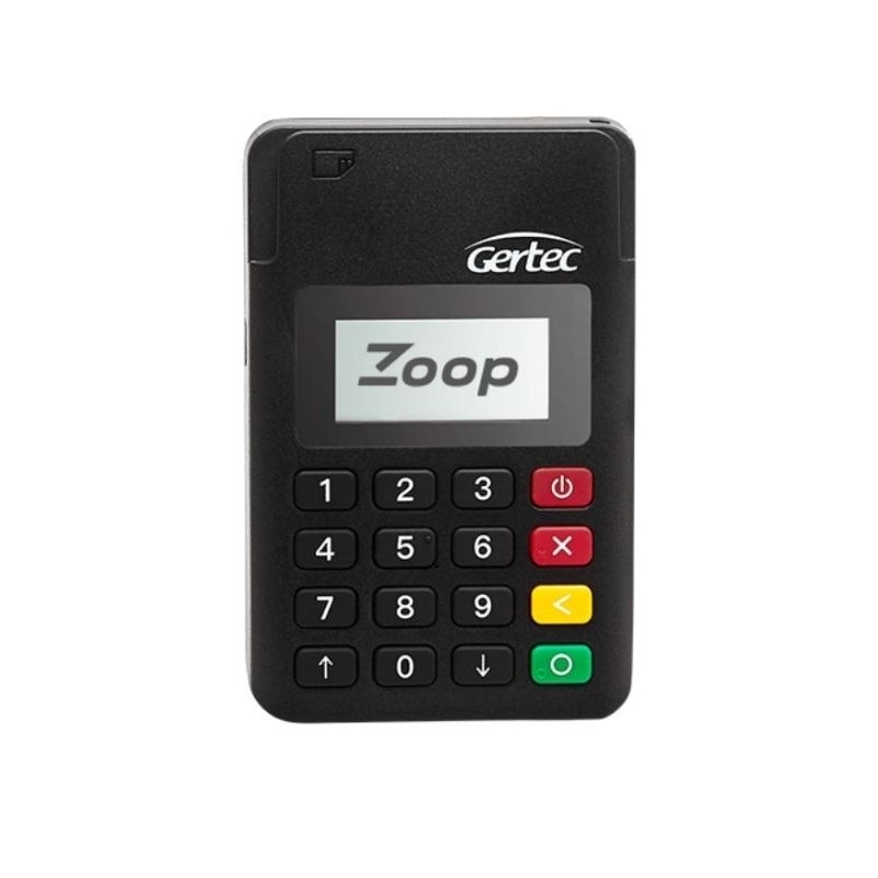 Pin Pad Bluetooth MP15 - ZOOP Maquininha Ifood entregador Maquininha para entregador de Ifood Motoboy