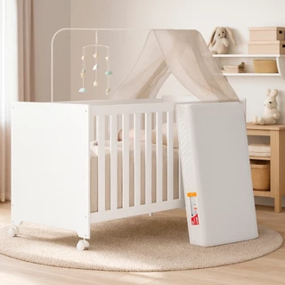 Berço Americano 3 em 1 Com Colchão Incluso Portátil Regulável Multiuso MDF Certificado em Oferta na Shopee