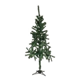 Árvore de Natal Verde 180cm com 280 Galhos Pé de Plástico Pinheiro