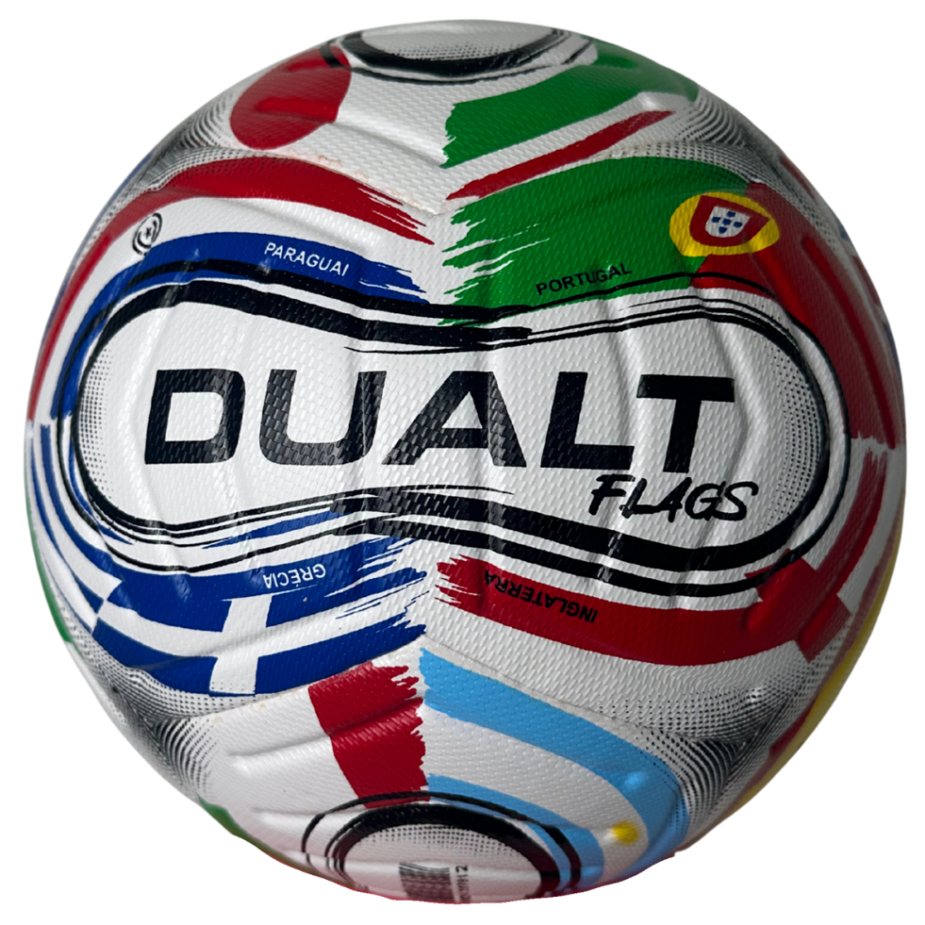 Bola de Futebol Campo/Society/Mini Bola Dualt Flags 2026 PU
