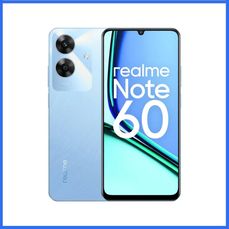 Smartphone Realme Note 60 Dual SIM 3GB RAM/64GB Processador Octa-Core AI Boost Câmera 32MP 5000MaH