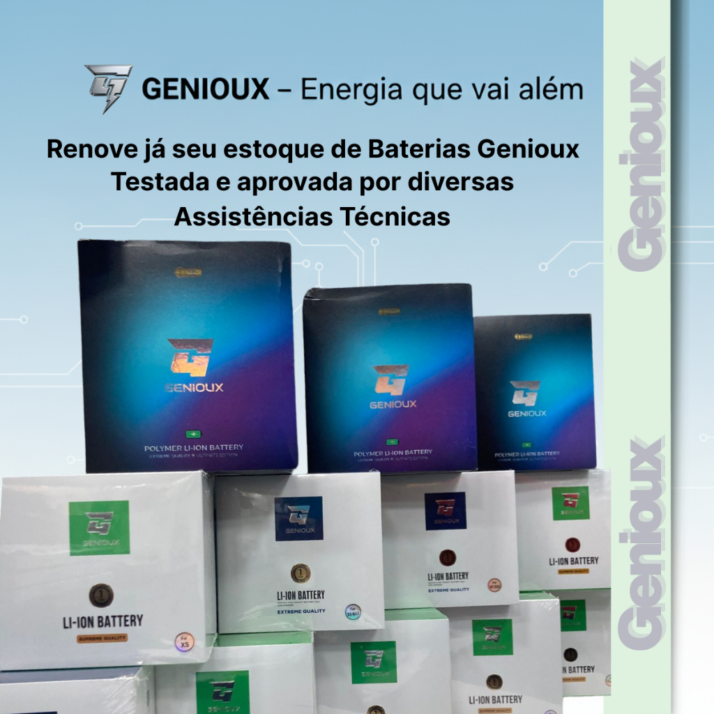 Bateria para iPhone 14 Pro Max GENIOUX ULTIMATE A2893 A2651 A2896