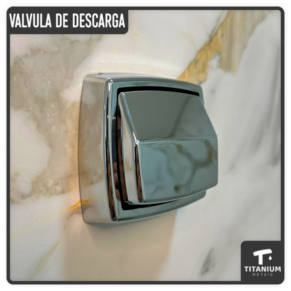 Acabamento Tampa Para Descarga Hydra Max Deca Docol Cromado