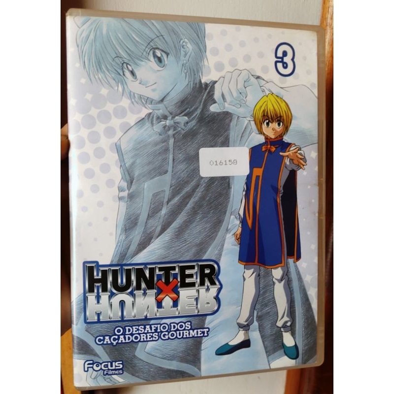 DVD Hunter x Hunter - O Desafio dos Caçadores Gourmet - Volume 3