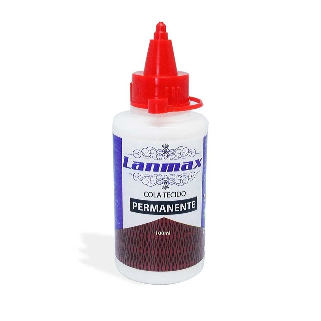 Cola para Tecido Permanente Lanmax 100ml | Shopee Brasil