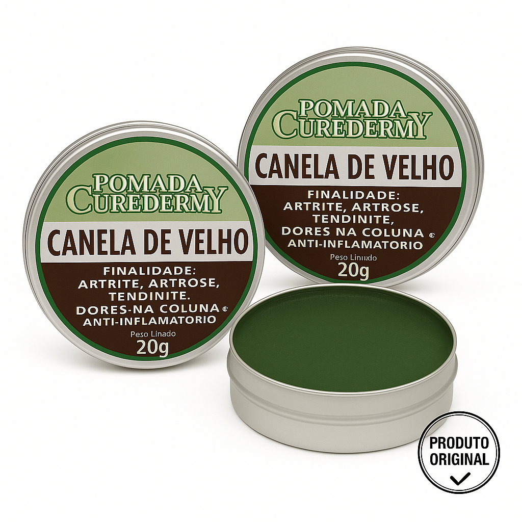 Pomada Canela De Velho 20 G Kit 3 Unidades | Shopee Brasil