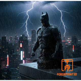 Busto Batman Impressão 3D 15cm – Colecionável Geek HQ/DC