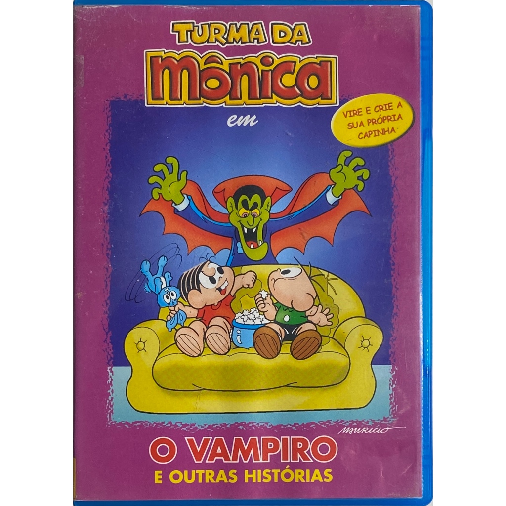 Turma da Mônica: O Vampiro e Outras Histórias - DVD Original | Shopee ...