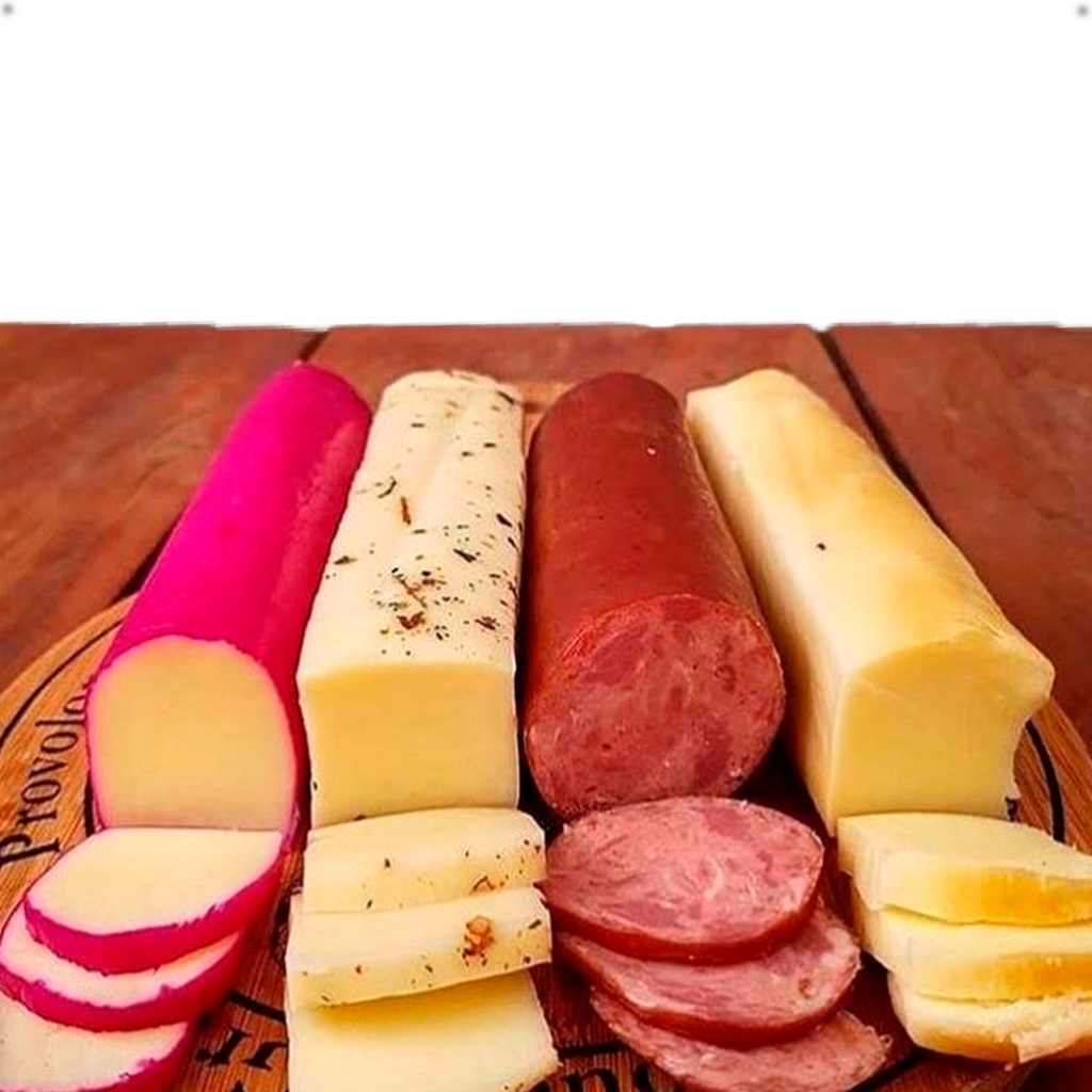 Kit Provolone Provoleto Queijo Serra Da Canastra 600gr