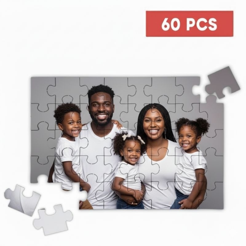 Quebra cabeça personalizado com foto quebra cabeça com 60 peças tamanho ...