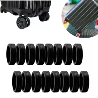 Kit 16 Capa Protetora Para Rodinhas Roda de Mala de Viagem Cadeira Silenciosa Silicone Universal em Oferta na Shopee