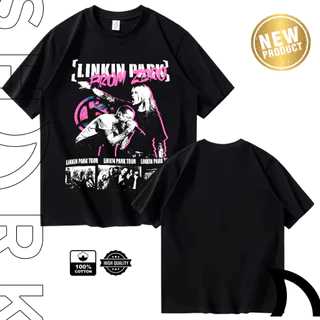Camiseta Basica Ou Oversized Linkin Park Banda Capa Album From Zero World Tour Show Tendencia Moda