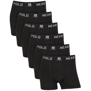 Kit 6 Cuecas Boxer Masculina Sem Costura Microfibra Adulto Original Polo Wear
