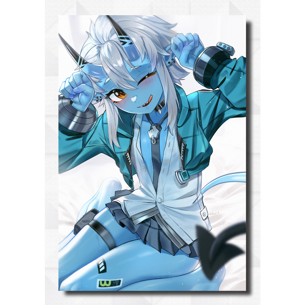 Quadro Pôster Placa Decorativa Zenless Zone Zero(ZZZ) para