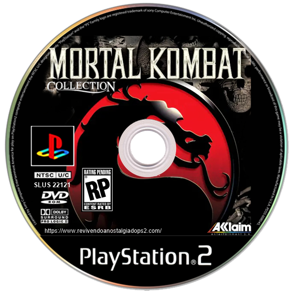 Mortal Kombat Arcade Collection DVD ISO PS2 | Shopee Brasil