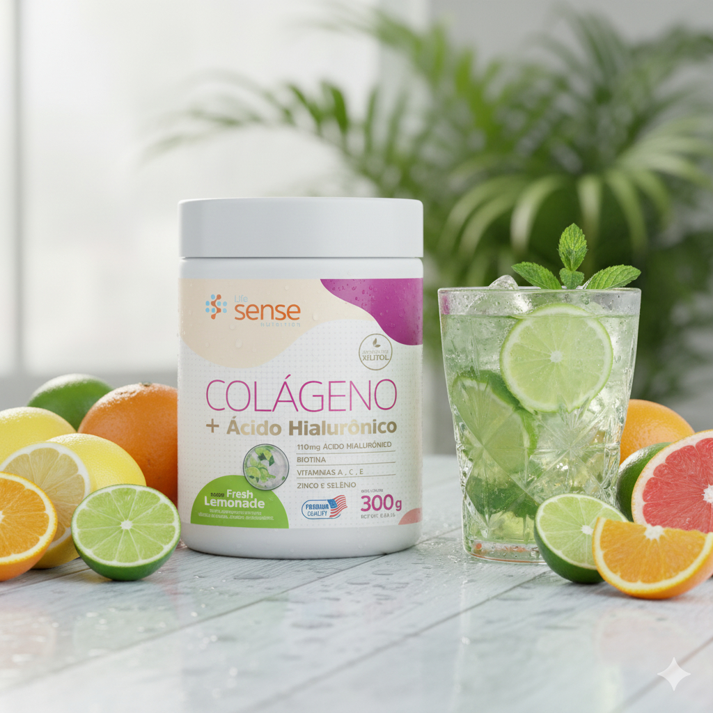 Kit combo 4X Colágeno Hidrolisado + Ácido Hialurônico +