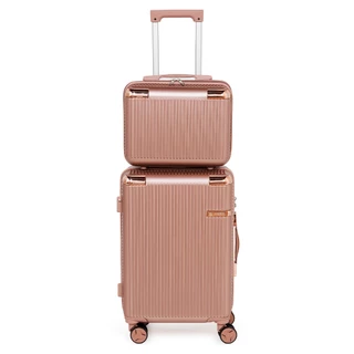 Conjunto Mala De Viagem Bordo 10KG Rodas Dupla Removíveis Cadeado TSA 3 Dígitos ATP91 em Oferta na Shopee