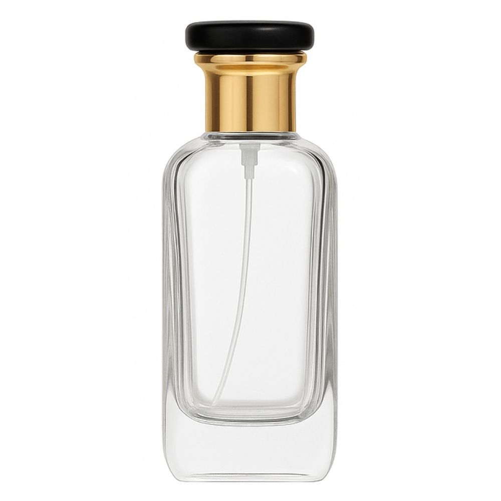 Kit Frasco Perfume Arábe 100ml Com Válvula Luxo Dourado PretoSpray