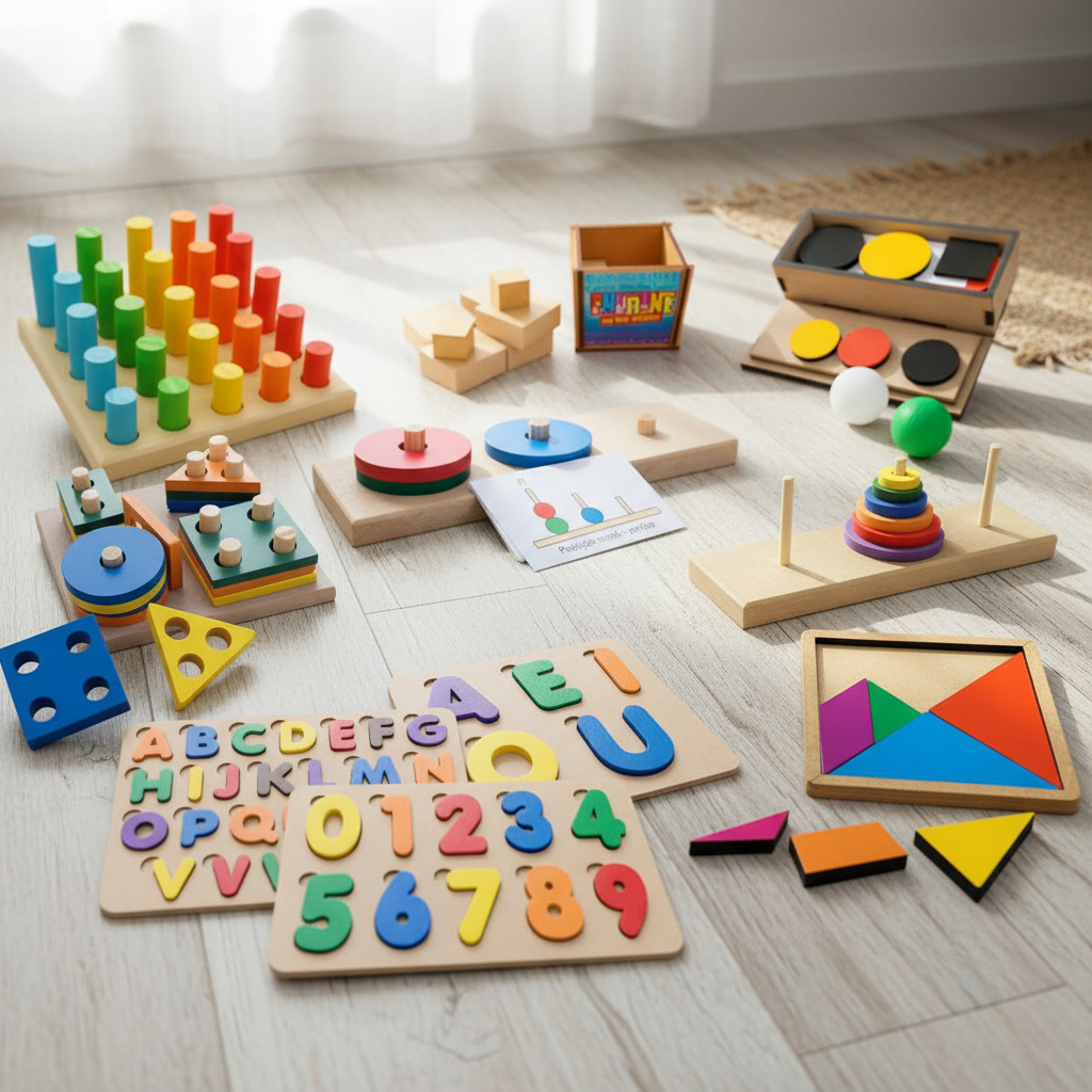 KIT 10X BRINQUEDOS PEDAGOGICOS INFANTIL EDUCATIVO LINHA COMPLETA ...