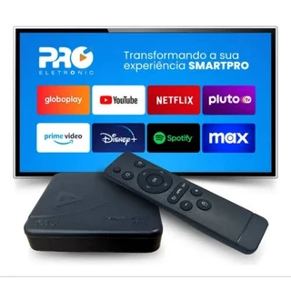 Novo Smart Box ORIGINAL Proeletronic 4k última geração
