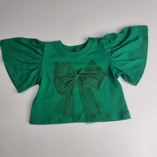 Cropped Infantil Verde: Onde Comprar | BuscaProdutos