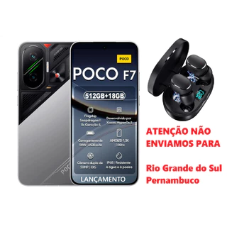 Xiaomi Poco F7 EDIÇÃO LIMITADA 512 GB 12 RAM GLOBAL + BRINDE NAO ENVIAMOS PARA PERNAMBUCO E RIO GRANDE DO SUL