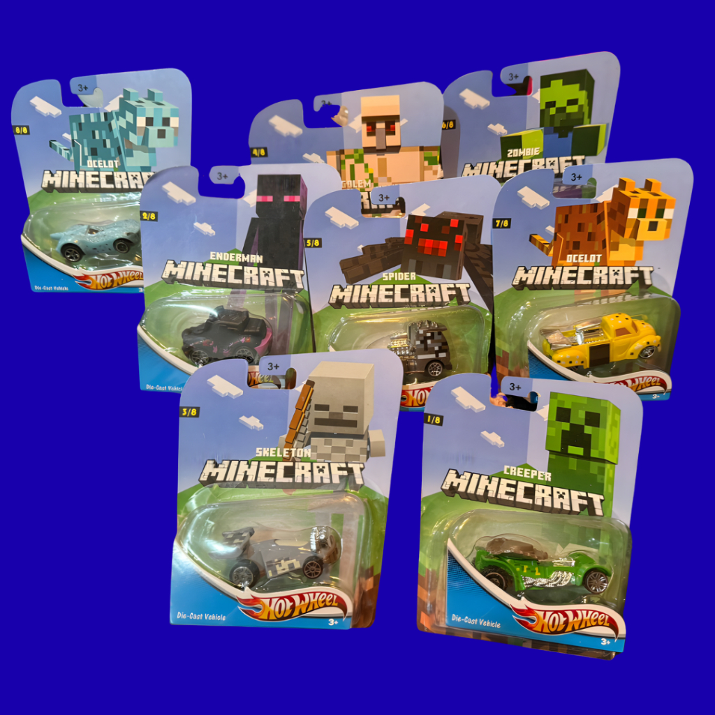 Carrinhos Hot Wheels Coleção Minecraft | Shopee Brasil