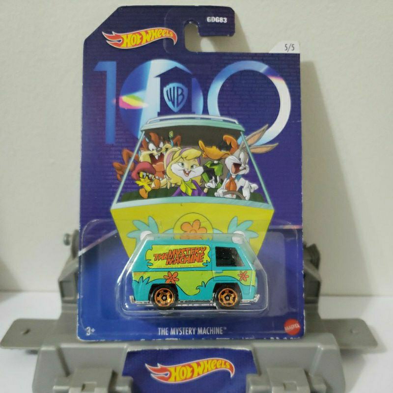Hot Wheels Mystery Machine Scooby Doo - Escolha Arte da Cartela