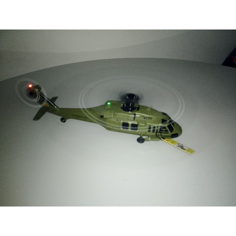 Wltoys K170 Black Hawk Uh60l Helicóptero De Controle Remoto Quatro