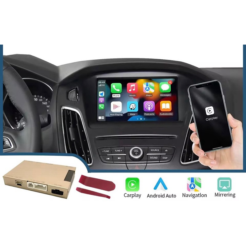 Módulo Apple CarPlay e Android Auto Ford Sync 2 – Fusion, Focus